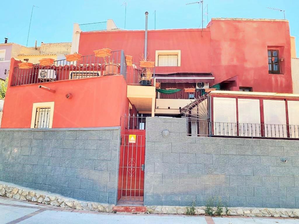 Вилла Vivienda De Estilo Rustico Con Piscina La Grana Бульяс Экстерьер фото